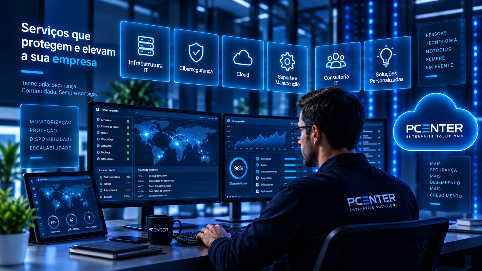 Tecnologia empresarial PCenter